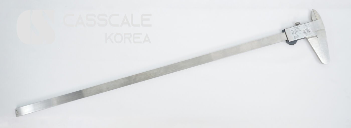 [길이] 분야 교정 : CD-100C 버니어 캘리퍼스 - (주)카스스케일코리아