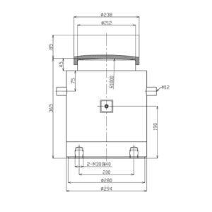 CS KOREA / CS410-1200T / 주문제작형 로드셀