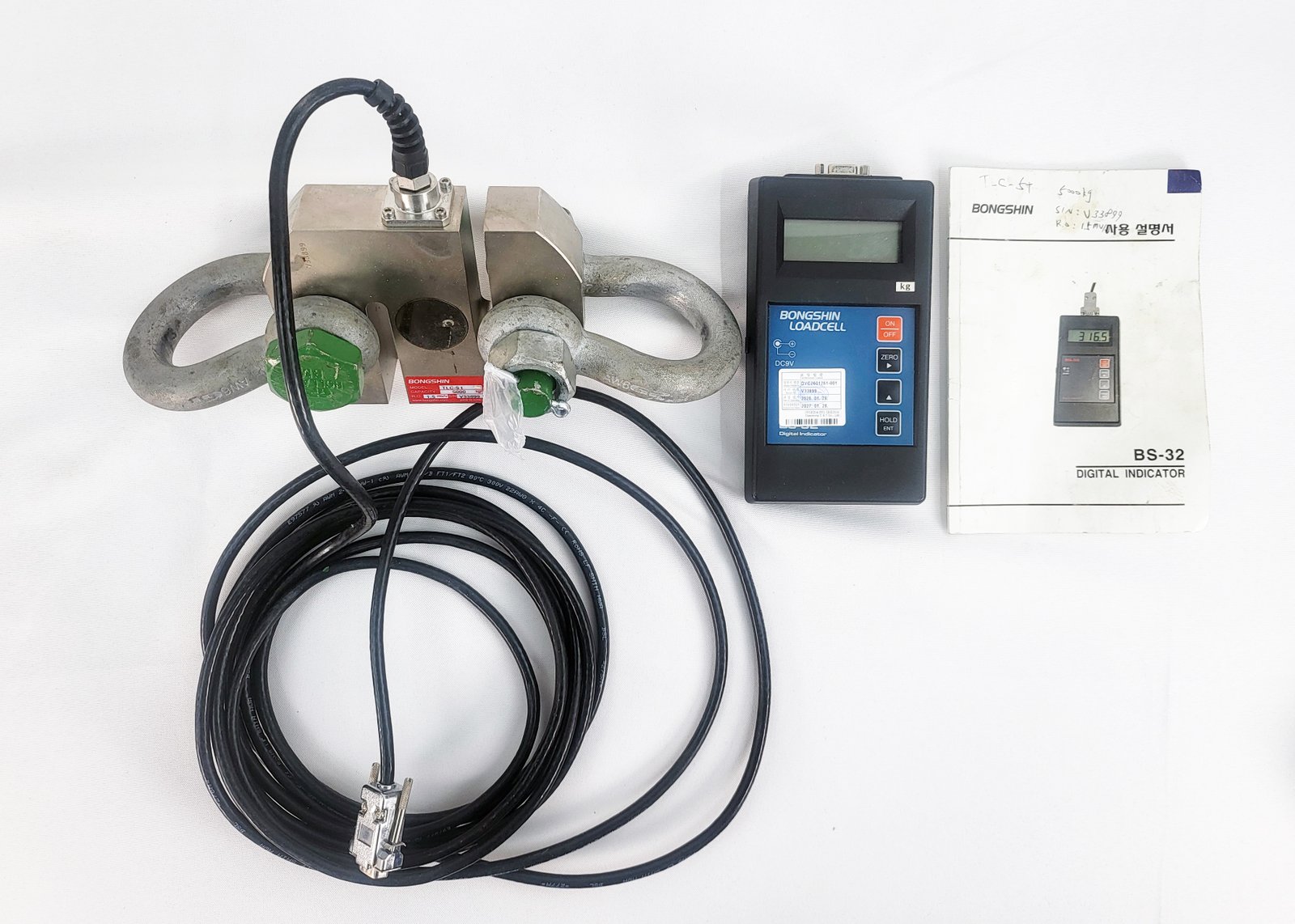 BONGSHIN TLC-5t Force Calibration