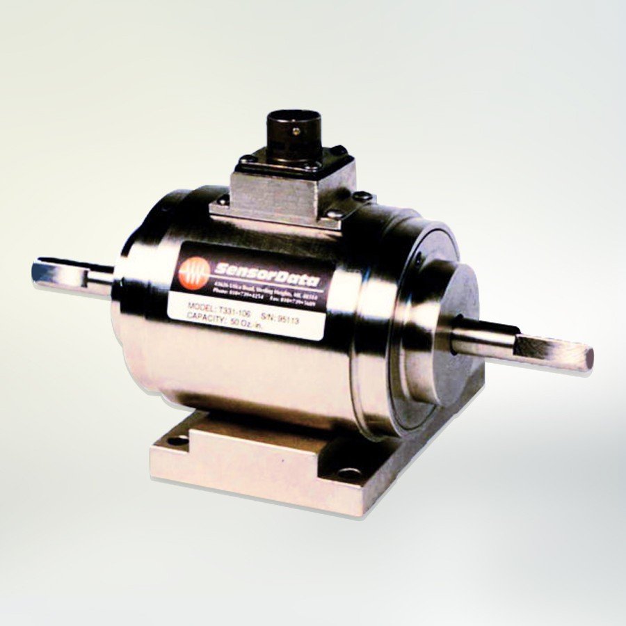 SENSORDATA / Small Capacity Shaft Driven Slip Ring Torque Sensor Model T331