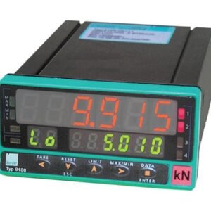 Burster / 9180 Digital indicators for strain gauges, potentiometers, DC/DC sensors and Standard signals