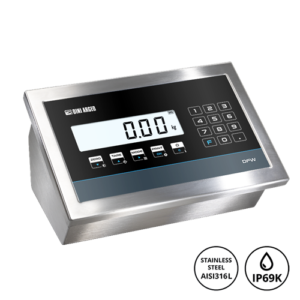 DINI ARGEO / DFWK HYGIENX®: New Multifunctional Weight Indicator for Industrial Industries with High Hygiene Requirements