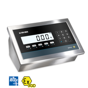 DINI ARGEO / DFWIECEX3GD: IECEx Weight Indicator For Ex 2 & 22 Zones