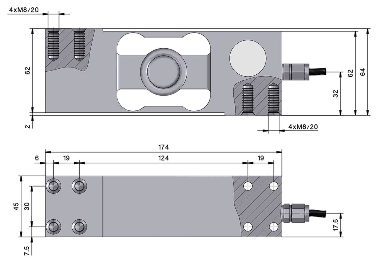 single_point_h60n_zeichnung