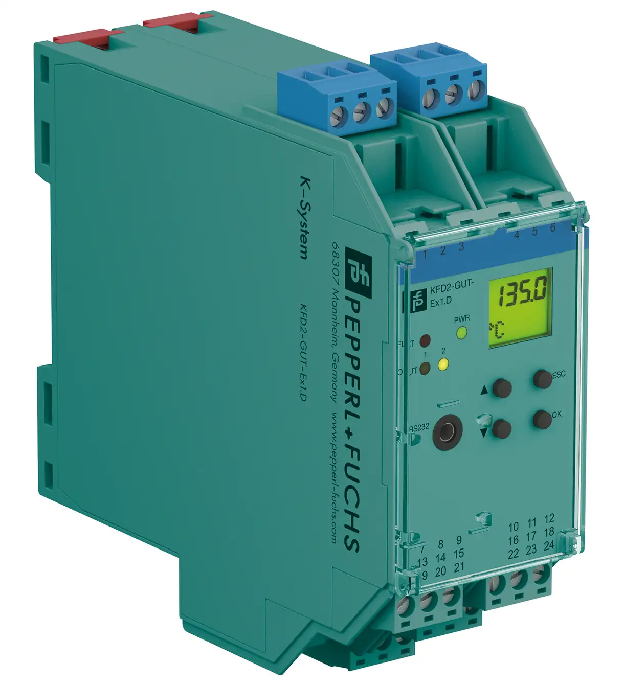 Pepperl+Fuchs KFD2-GUT-Ex1.D Temperature Converter with Trip Values