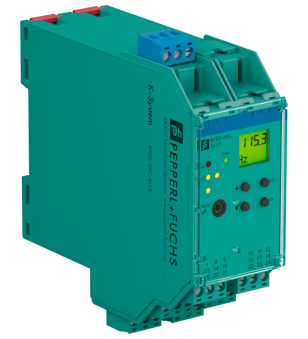 Pepperl+Fuchs KFD2-UFC-Ex1.D Frequency Converter with Trip Values