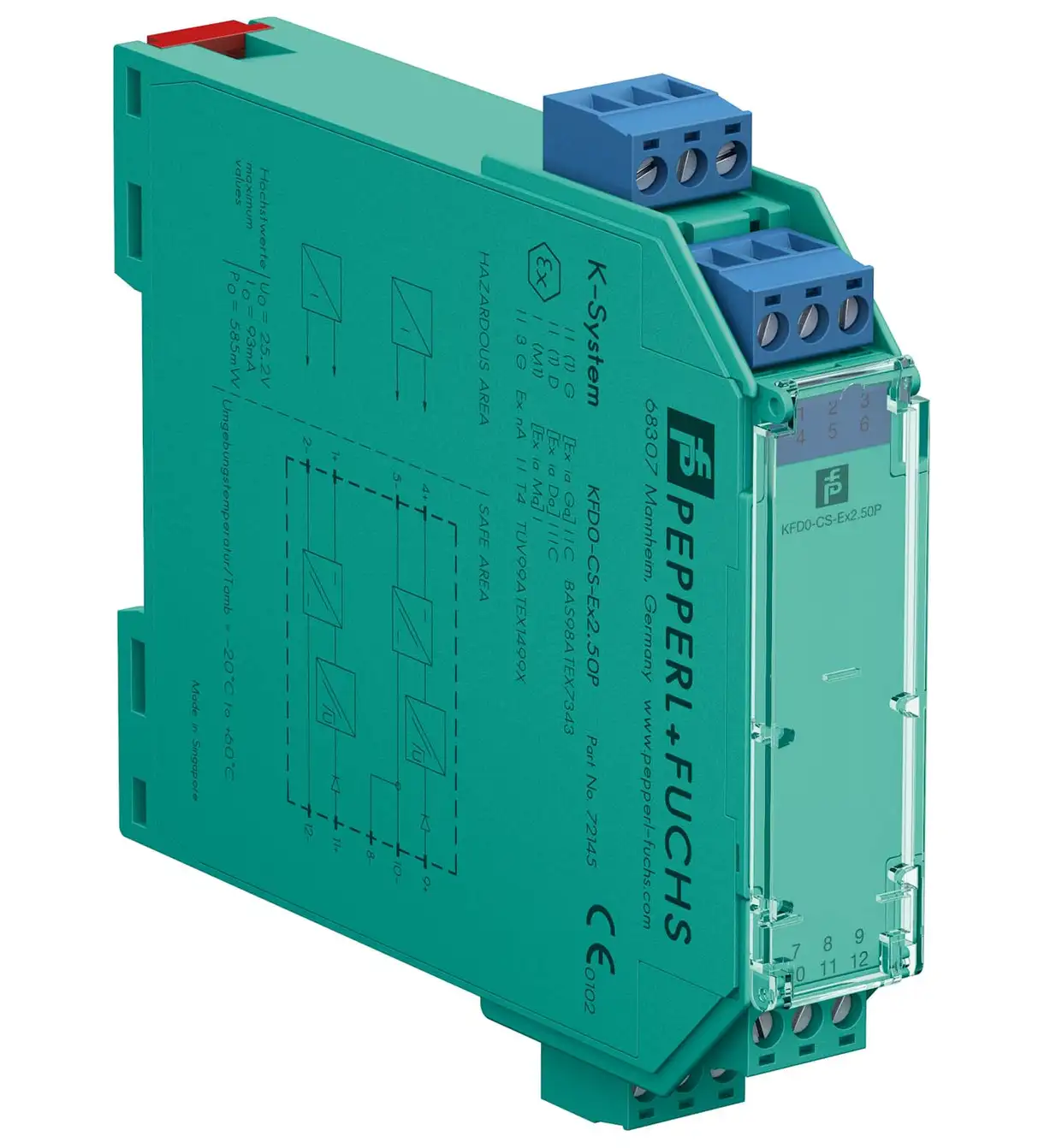 Pepperl+Fuchs KFD0-CS-Ex2.50P Repeater