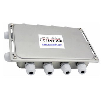 Forsentek BJ10 10-input stainless steel load cell summing box