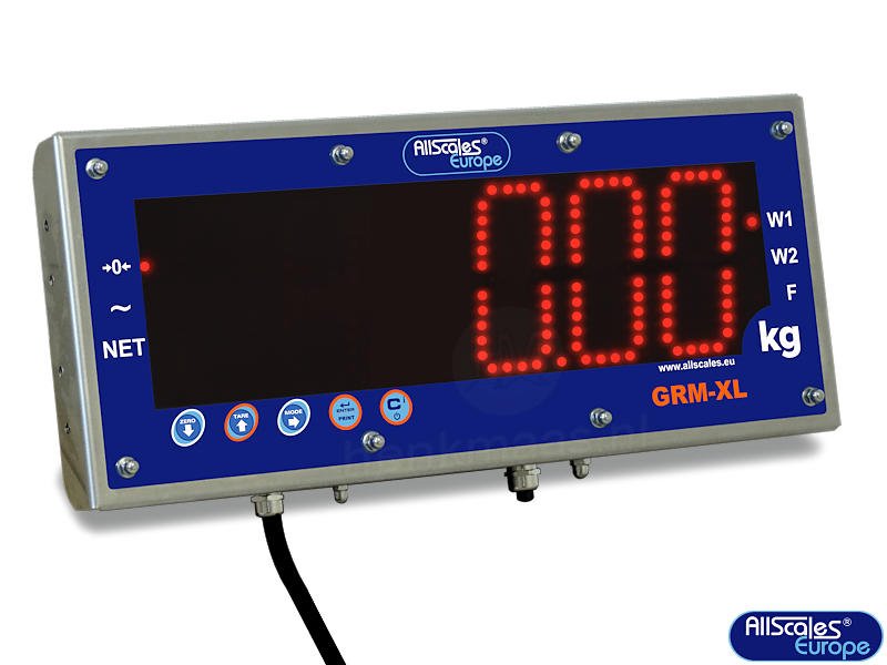 All scales europe Weight Indicator / Repeater GRM-XL