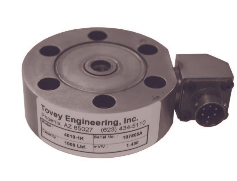 Tovey MODEL 4110 STAINLESS STEEL FORCE TRANSDUCERS