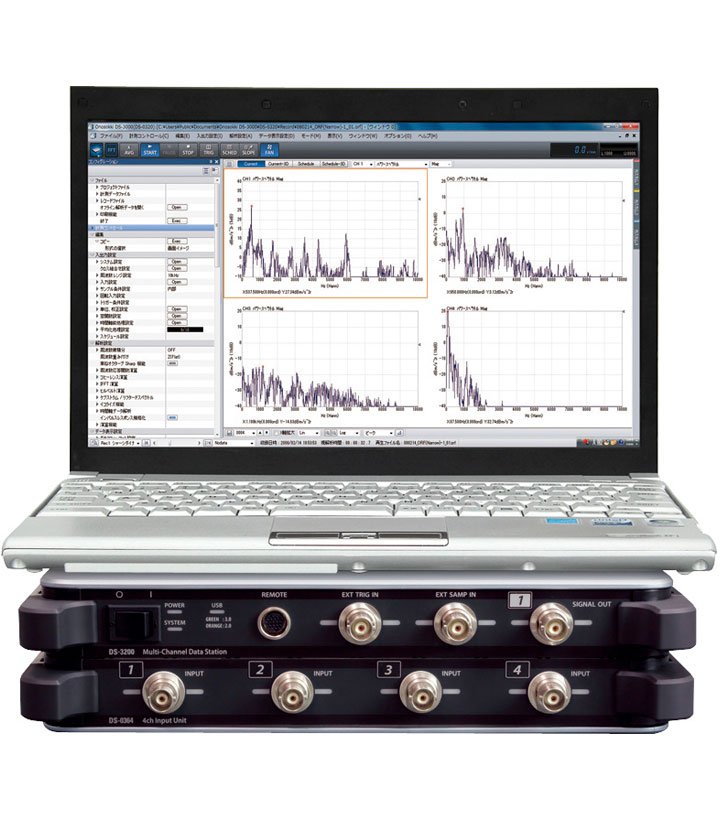 ONO SOKKI DS-3000 Multi-Channel Data Station