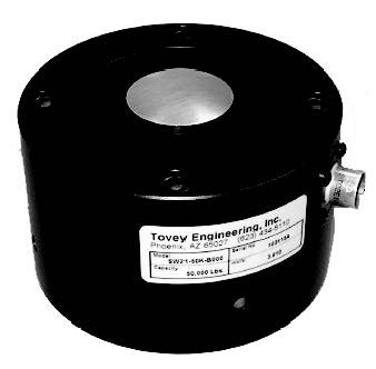 Tovey SHEAR WEB COMPRESSION ONLY (SW) SERIES LOAD CELL