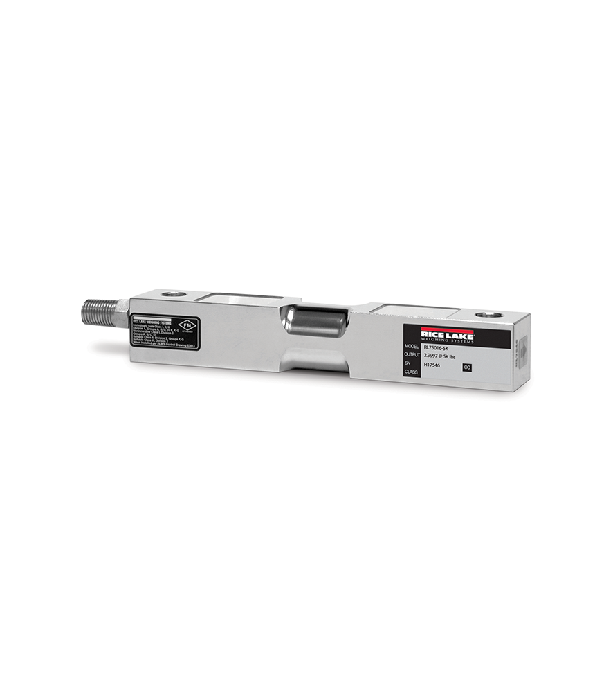 Rice Lake RL75016 Alloy Steel, Double-ended Beam Load Cell