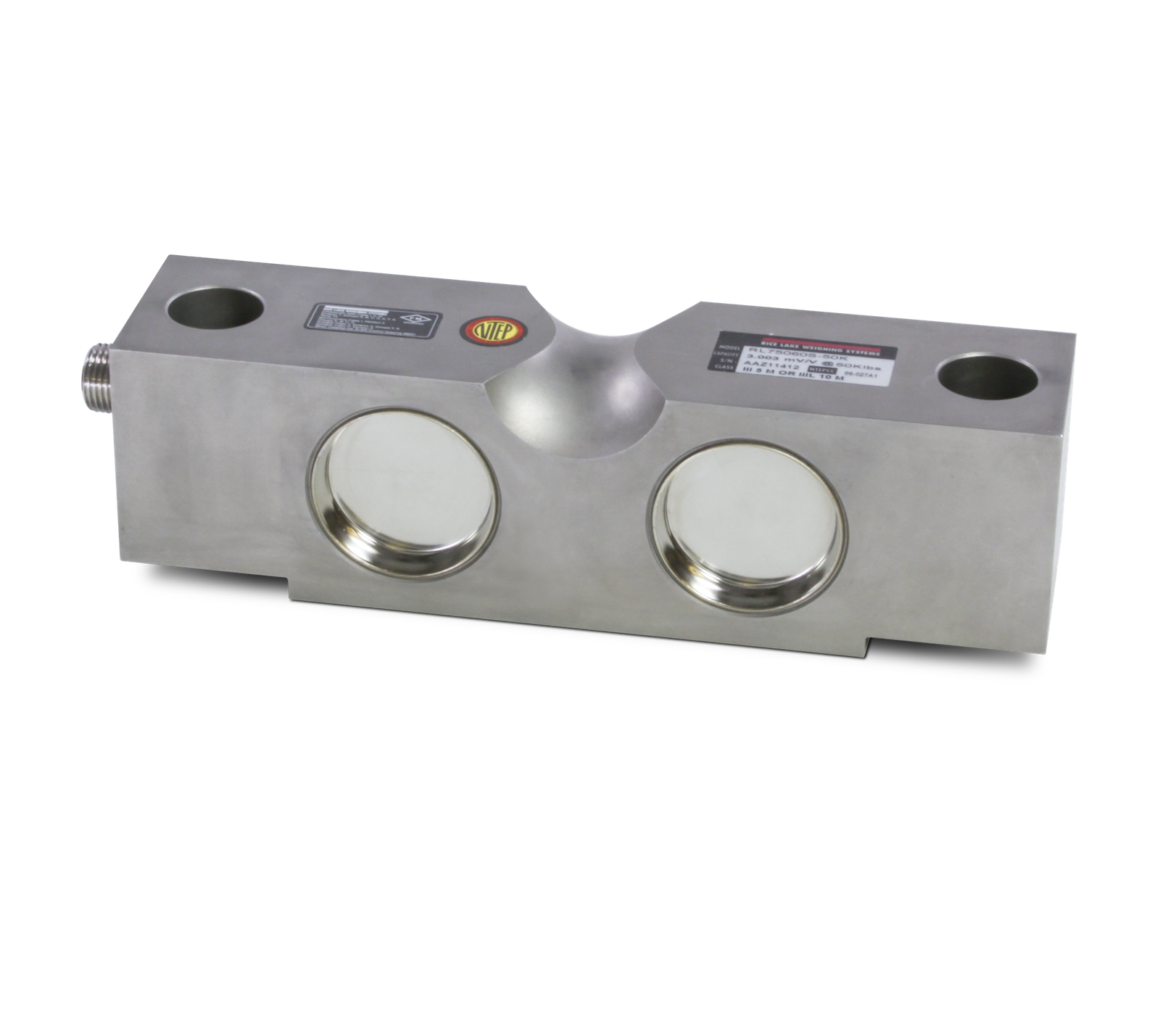Rice Lake RL75060S Stainless Steel, Double-ended Beam Load Cell