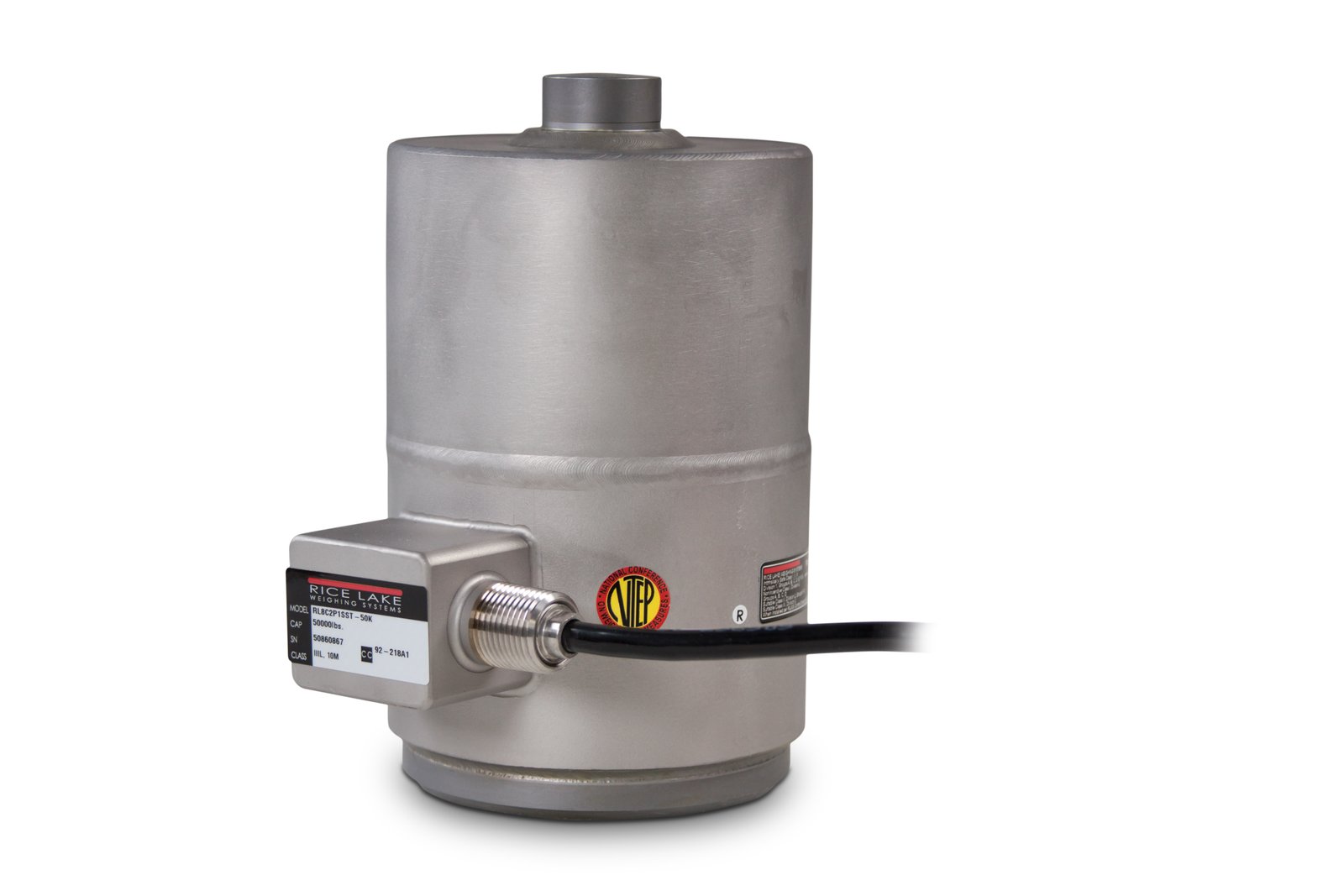 Rice Lake RL8C2P1SST Stainless Steel, Compression Canister Load Cell