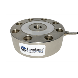 Loadstar Sensors RSB6 Low Profile Pancake Load Cell with Through Hole