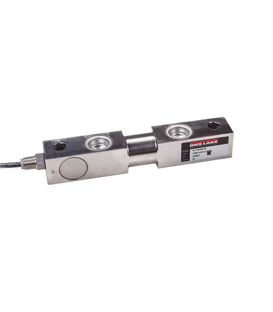 Rice Lake RL77032SS HE Stainless Steel, Double-ended Beam Load Cell
